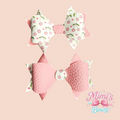 Ickle Cherries Pattern Pink Duo
